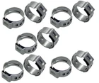 Motion Pro 12-0074 Fuel Line Wide Stepless Ear Clamp Kit 10PK 7.8-9.5MM New. Price: $19.11.