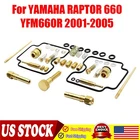 Tusk Carburetor Rebuild Kit For Yamaha Raptor 660 '01-04 Jet Float Needle New. Price: $21.64.