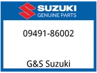 Suzuki Oem Part 09491-86002 Jet, Main (430) New. Price: $10.94.