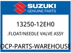 Suzuki Oem Part 13250-12EH0 Float/needle Valve Assy New. Price: $102.10.