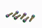Titanium Road Mtb Ebike Cycle Stem Bolts M5 Screws 6PCS Rainbow New. Price: $18.96.