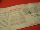 Nos New Oem Original Honda Z50A CA100 CA102 C70 Air Screw Spring 16181-001-004. Price: $11.99.
