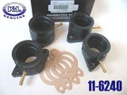Yamaha YX600 FZ600 Radian Intake Carburetor Holders Manifold Boots 1986 - 1990 New. Price: $97.84.