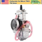 Carburetor For Mikuni 34MM TM-34 TM34FS Flat Slide Smoothbore Us Stock New. Price: $71.70.