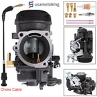 Twin Cam Carburetor & Choke Cable For Harley Dyna Wide Glide Super New. Price: $52.99.