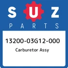13200-03G12-000 Suzuki Carburetor Assy 1320003G12000, New Genuine Oem Part. Price: $786.85.