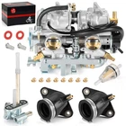 Carburetor Fuel Petcock Intake Manifold For Yamaha V-star XVS650 98-14 New. Price: $409.99.