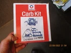 17076022 Carburetor Repair Kit Nos Bbl Barrel 2-JET New. Price: $26.00.