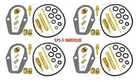 4X Carburetor Rebuild Repair Kit Jets Gasket CB500K Four -us New. Price: $49.98.