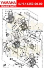 Yamaha Pipe Adaptor Assy 4JH-14350-00-00 Oem New. Price: $115.59.