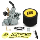 Nibbi PZ19 Cable Choke Carburetor For Coleman Powersports AT125-B Quad Baja Atv New. Price: $24.69.