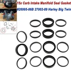 For Harley Carburetor Intake Manifold Gasket Kit Big Twin Dyna Sportster Softail New. Price: $37.04.