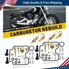Carburetor Rebuild Repair Kit For Yamaha V-star XVS1100A Classic 00-09 New. Price: $21.84.
