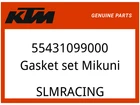 Ktm Oem Part 55431099000 Gasket Set Mikuni New. Price: $27.93.