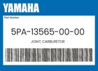 Yamaha Genuine Joint, Carburetor 5PA-13565-00-00 New. Price: $101.59.