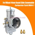 Round Slide Snowmobile Carburetor For Mikuni 44MM VM44-7 New. Price: $157.55.