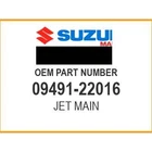 Suzuki Jet Main 09491-22016 Oem New. Price: $10.56.