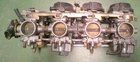 Suzuki GSX750F Katana Mikuni BSR36 Carburetor Rack 08F4 L9Z1 Parts / Core Only Used. Price: $122.79.