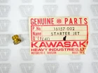 Kawasaki Nos New 16157-002 Starter Jet #72 KZ400. Price: $9.99.