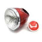 Honda Mini Trail Z50A Ruby Red Headlight Bucket & Emblem K0-K2 1968-71 New. Price: $154.00.