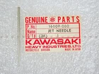 Kawasaki Nos New 16009-060 Jet Needle F12MX KX450 KX400. Price: $24.99.