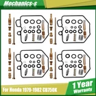 Fit For Honda 79-82 4 X Carburetor Repair Rebuild Kit New. Price: $12.25.