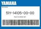 Yamaha Genuine Pilot Screw Set 51Y-14105-00-00 New. Price: $12.83.