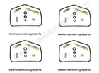 4X Carburetor Repair Kits For Kawasaki KZ750 Spectre 82-83 K&l 18-2452V New. Price: $64.13.