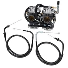 Carburetor & Throttle Cables Set For Yamaha XV535 Virago 1995 - 2000 New. Price: $199.99.