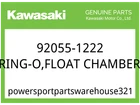 Kawasaki Oem Part 92055-1222 Ring-o,float Chamber New. Price: $17.75.