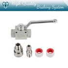 Stainless Steel High Pressure Washer Ball Valve Kit For Power Hose 3/8" New. Price: $34.19.