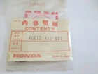 New Genuine Oem Honda CB750 Jet Needle 16012-410-601. Price: $22.99.