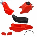 For Yamaha PW50 PY50 Plastic Fender Body Seat Gas Tank Kit Red New. Price: $37.79.