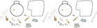 Parts Unlimited 26-1674 Carburetor Repair Kit Honda New. Price: $122.94.
