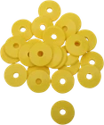 Fast-trac 215RY-24 Air Lite Yellow Round Backer Plates Pack New. Price: $12.05.