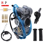 Carburetor For Suzuki DR650 RMZ450 Keihin Fcr 40MM +throttle Cable +handle Grips New. Price: $130.99.