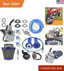 All-in-one PZ19 Carburetor Kit For 50CC-125CC Dirt Bikes & Quads Blue Finish New. Price: $55.09.