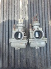 Kawasaki A7 Mikuni Carbs Carburetors Set Oem Ahrma Cafe Racer Used. Price: $100.00.