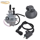 Carburetor Intake Manifold & Ignition Coil For Suzuki Quadsport LT-80 1987-06 New. Price: $22.43.