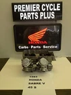 1983 Honda Sabre V 45 Remanufactured Keihin Carbs Carburetors Ready Run. Price: $750.00.
