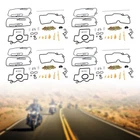 4X Carburetor Rebuild Repair Kit Fit For Yamaha YFZ450 2004-2009 New. Price: $35.99.