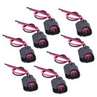 8X Fuel Injector Connectors For EV6 EV14 Uscar Pigtail Harness Socket Plug Wires New. Price: $9.98.