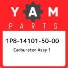1P8-14101-50-00 Yamaha Carburetor Assy 1P8141015000, New Genuine Oem Part. Price: $715.56.