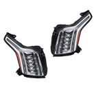Labwork Rh+lh Headlights For Cadillac Escalade 2015-20 Led Chrome Housing Clear New. Price: $355.92.