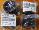 Genuine Kawasaki Eliminator ZL600 Carburetor Holder (4 Pcs) Pn 16065-1142 New. Price: $56.00.