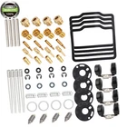 4X New K4 Carburetor Rebuild Repair Kit & Float FL-H008-US-4-UW. Price: $21.99.