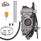 Carburetor For Mikuni Honda XR400 36MM Flat Slide Accelerator Pumper New. Price: $135.00.