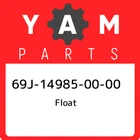 69J-14985-00-00 Yamaha Float 69J149850000, New Genuine Oem Part. Price: $114.66.