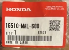 Genuine Honda Part: Air Cut Valve Assy 16510-MAL-600 New. Price: $70.00.