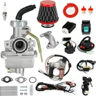 Complete Wiring Harness And PZ20 Carburetor Kit Compatible With Tao... New. Price: $73.46.